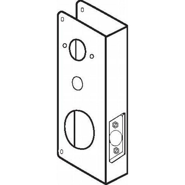 9" Classic Wrap Around for Simplex 1000, E2000, 4000, and 5000 with 2-3/4" Backset and 1-3/4" Door